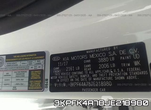 3KPFK4A78JE218980 фото 10