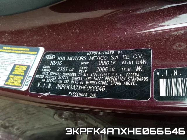 3KPFK4A7XHE066646 фото 2