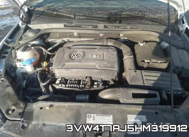 3VW4T7AJ5HM319912 фото 2