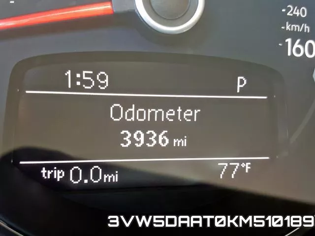 3VW5DAAT0KM510189 фото 9