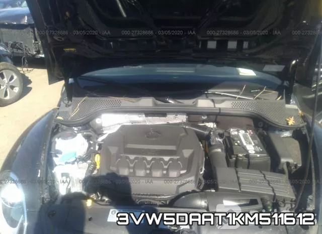 3VW5DAAT1KM511612 фото 2