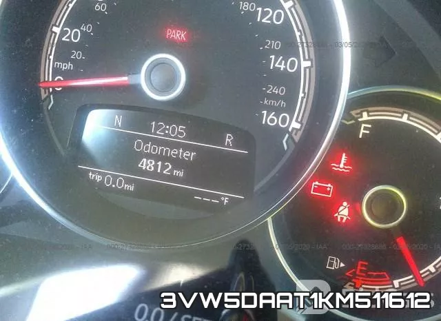 3VW5DAAT1KM511612 фото 8