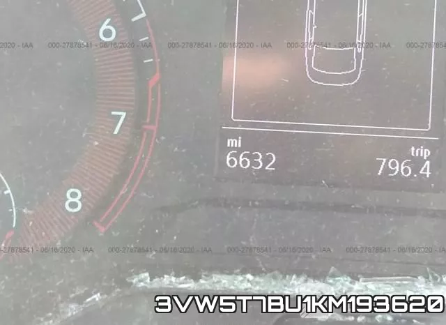 3VW5T7BU1KM193620 фото 8