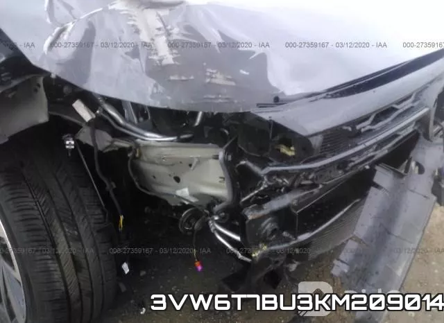 3VW6T7BU3KM209014 фото 7