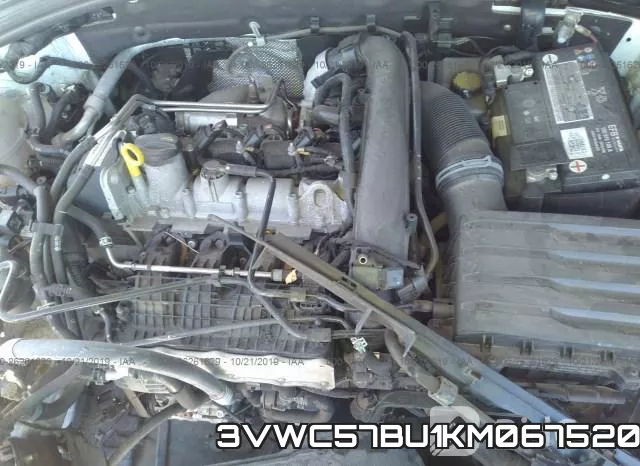 3VWC57BU1KM067520 фото 2