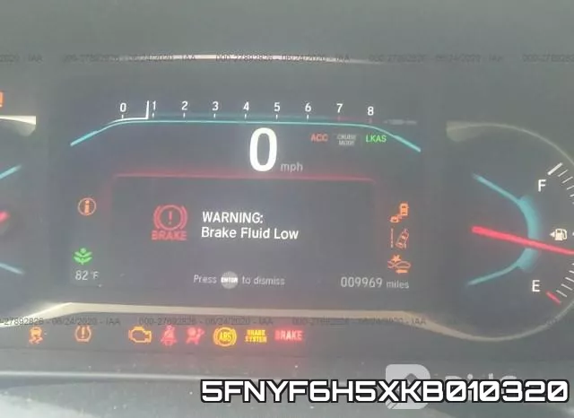 5FNYF6H5XKB010320 фото 8