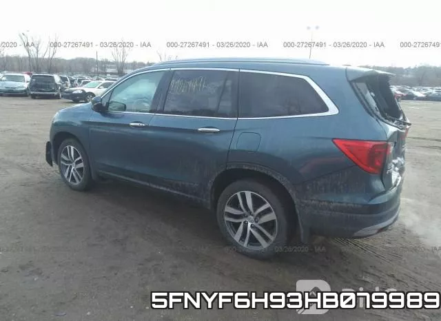 5FNYF6H93HB079989 фото 4