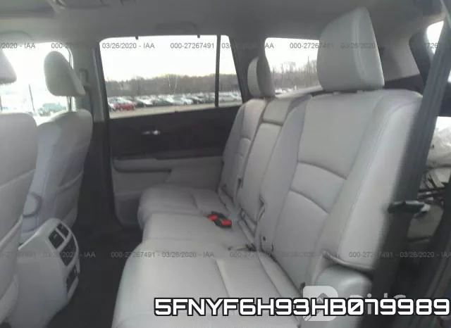 5FNYF6H93HB079989 фото 9