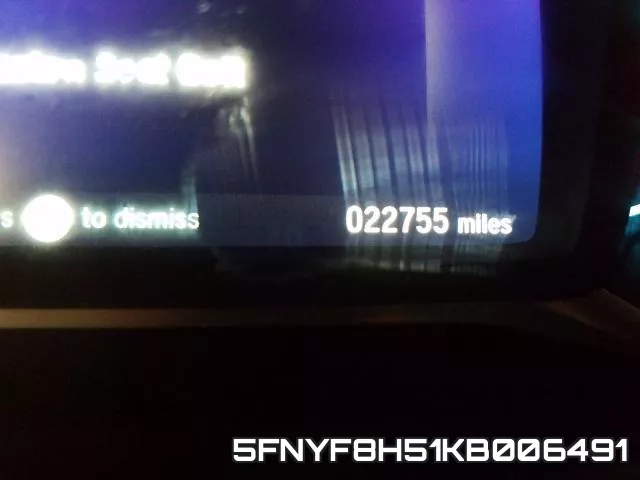 5FNYF8H51KB006491 фото 9