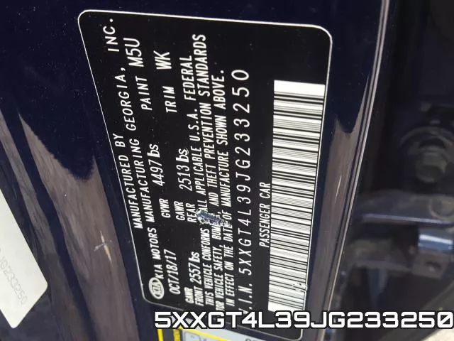 5XXGT4L39JG233250 фото 2
