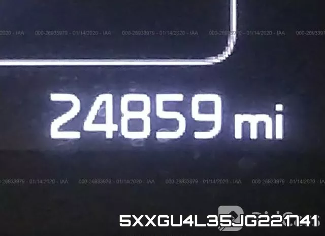 5XXGU4L35JG221741 фото 8