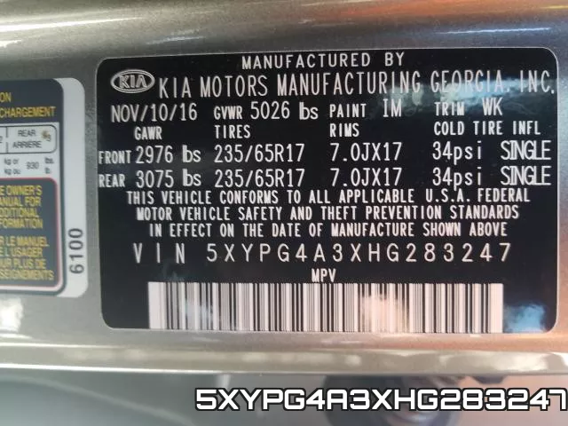 5XYPG4A3XHG283247 фото 2