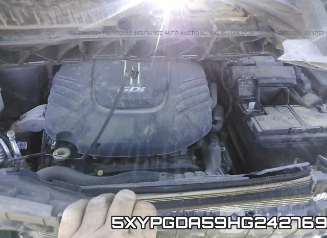 5XYPGDA59HG242769 фото 2