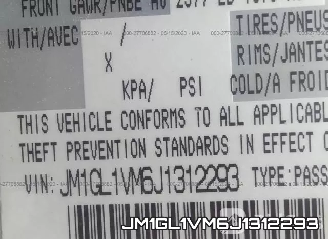 JM1GL1VM6J1312293 фото 10