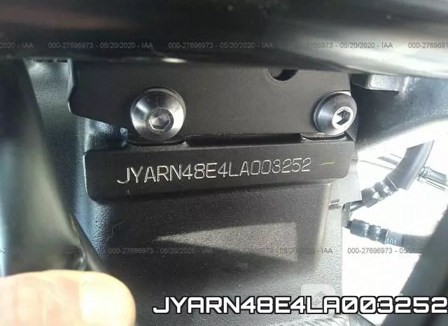 JYARN48E4LA003252 фото 2