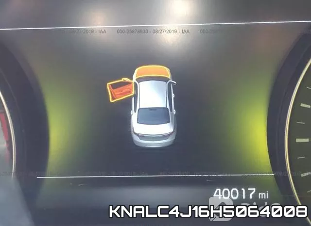 KNALC4J16H5064008 фото 8