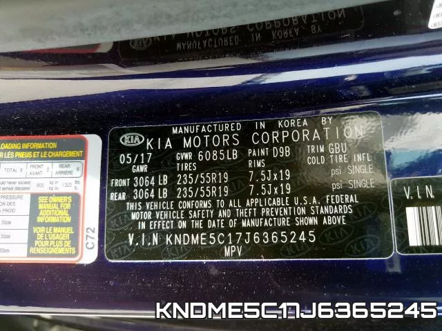 KNDME5C17J6365245 фото 2