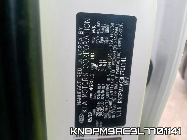 KNDPM3AC3L7701141 фото 2