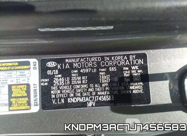 KNDPM3AC7J7456583 фото 10