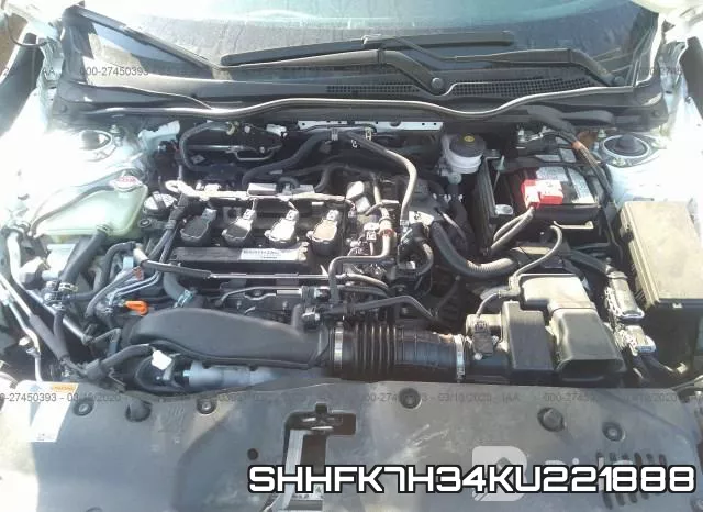 SHHFK7H34KU221888 фото 2