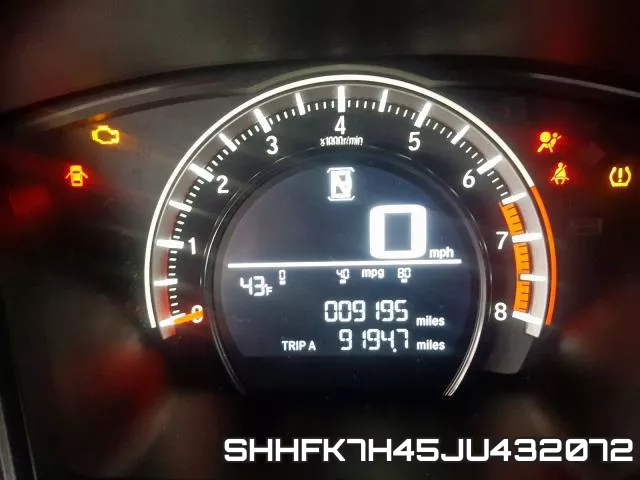 SHHFK7H45JU432072 фото 9