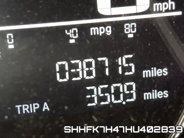 SHHFK7H47HU402839 фото 9