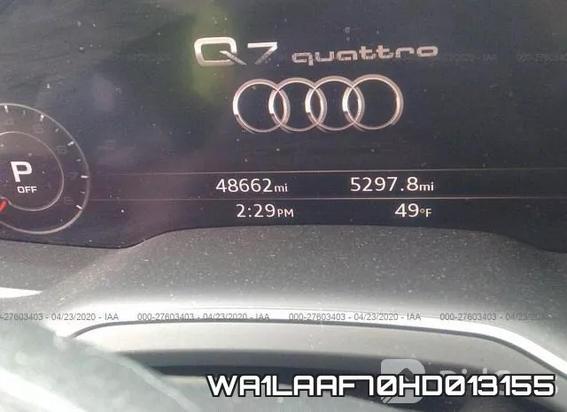 WA1LAAF70HD013155 фото 8