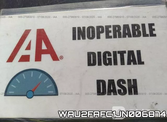 WAU2FAFC1JN006874 фото 8