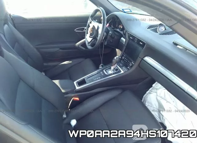 WP0AA2A94HS107420 фото 6