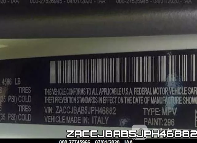 ZACCJBAB5JPH46882 фото 10