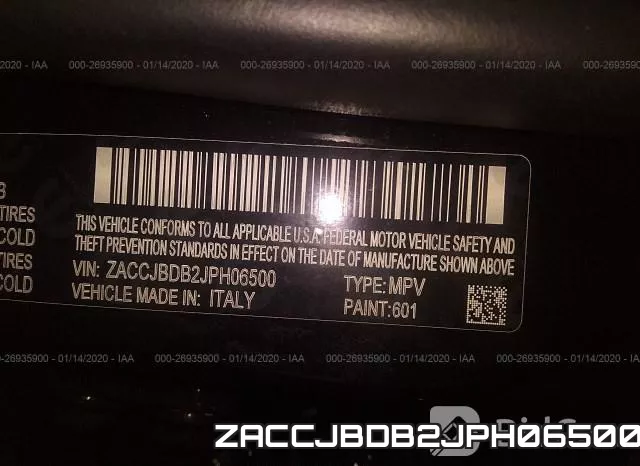 ZACCJBDB2JPH06500 фото 10