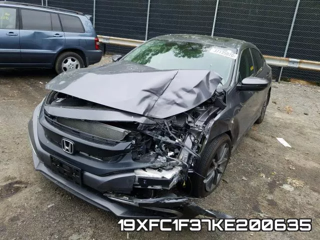 19XFC1F37KE200635 фото 3