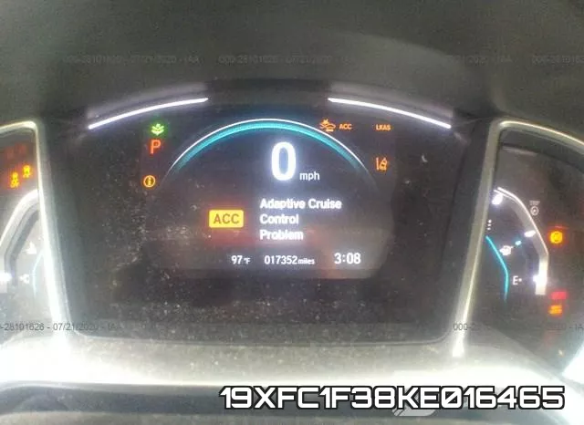 19XFC1F38KE016465 фото 8