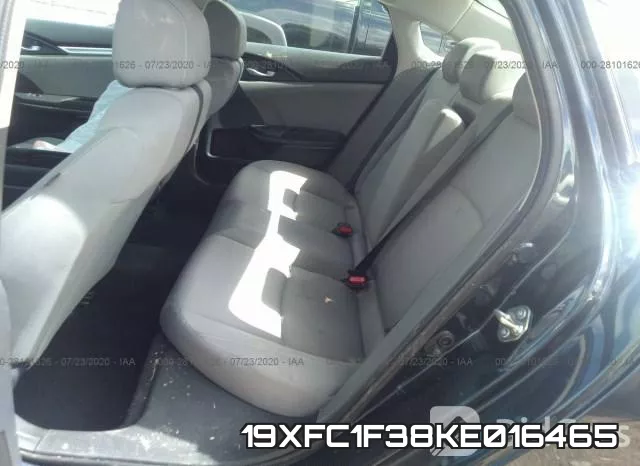 19XFC1F38KE016465 фото 9
