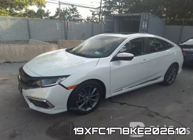 19XFC1F78KE202610 фото 3