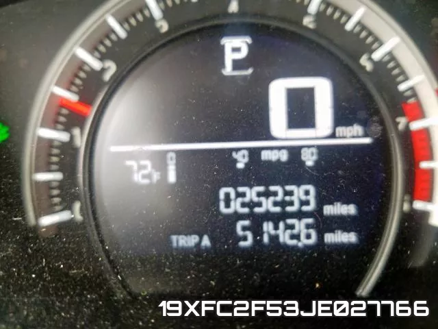 19XFC2F53JE027766 фото 9