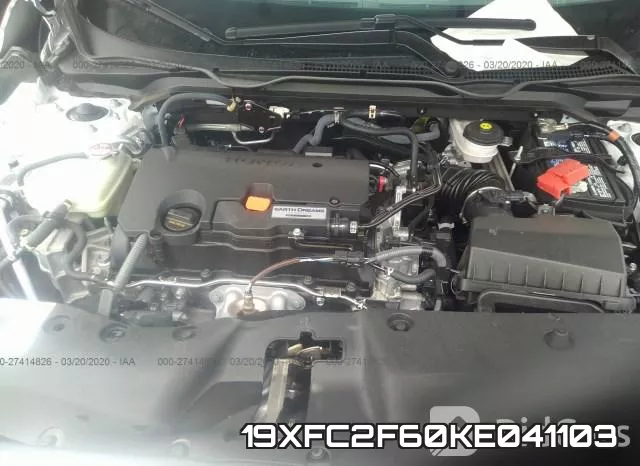 19XFC2F60KE041103 фото 2