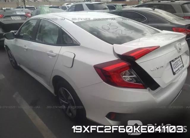19XFC2F60KE041103 фото 4