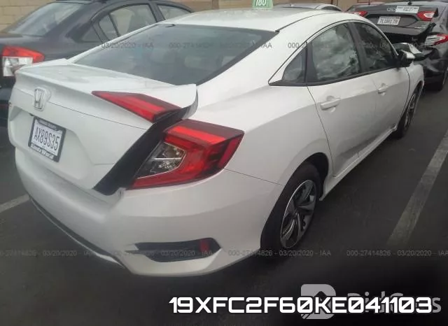 19XFC2F60KE041103 фото 5