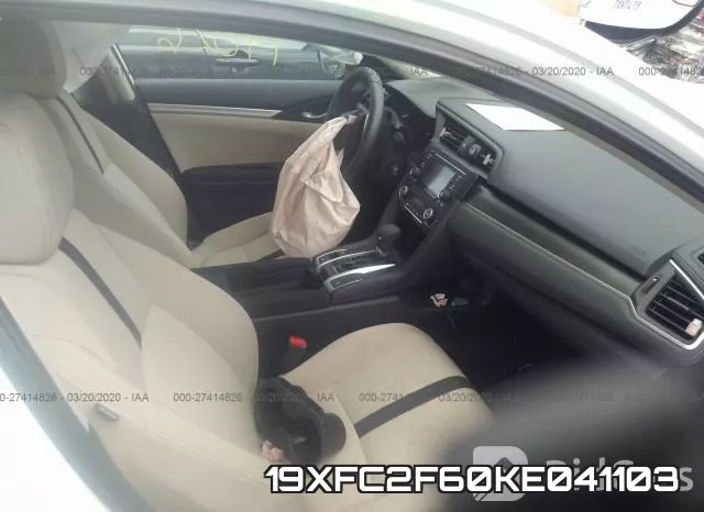 19XFC2F60KE041103 фото 6