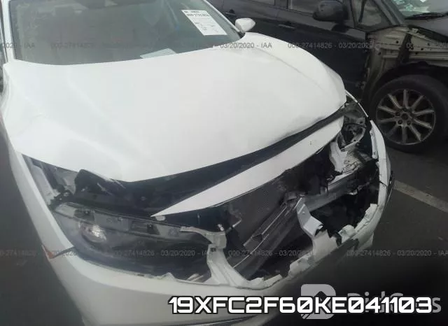 19XFC2F60KE041103 фото 7
