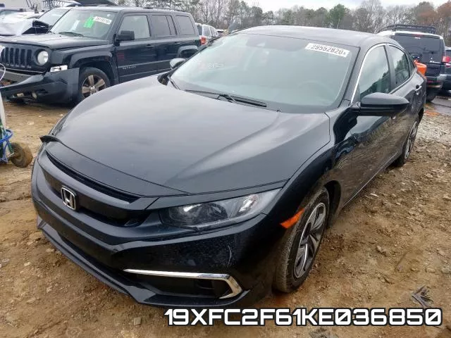 19XFC2F61KE036850 фото 3
