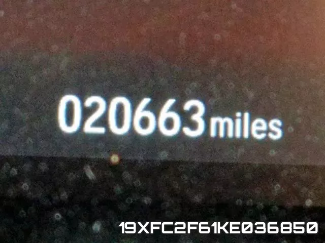 19XFC2F61KE036850 фото 9