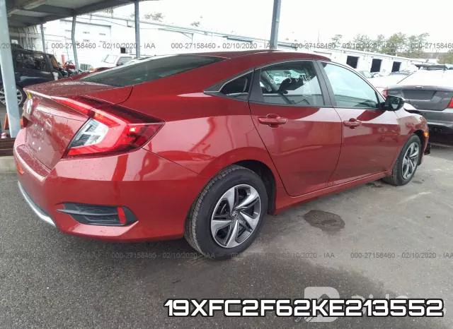 19XFC2F62KE213552 фото 5
