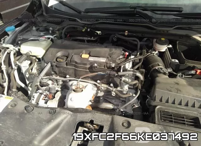 19XFC2F66KE037492 фото 2