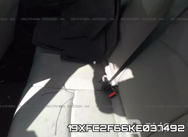 19XFC2F66KE037492 фото 9