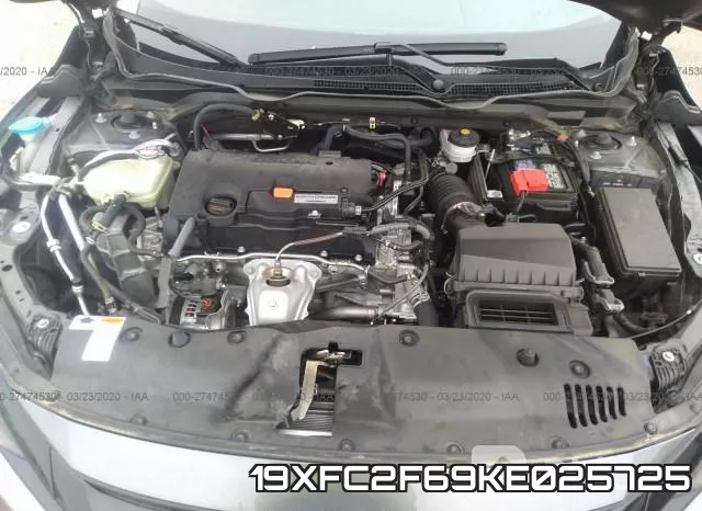 19XFC2F69KE025725 фото 2