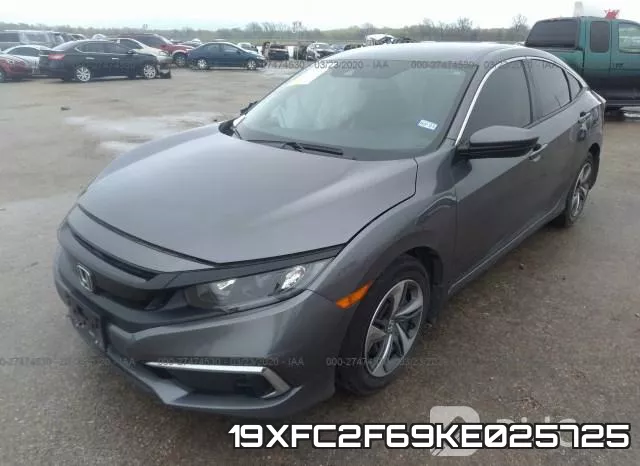 19XFC2F69KE025725 фото 3