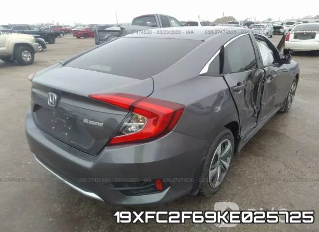 19XFC2F69KE025725 фото 5
