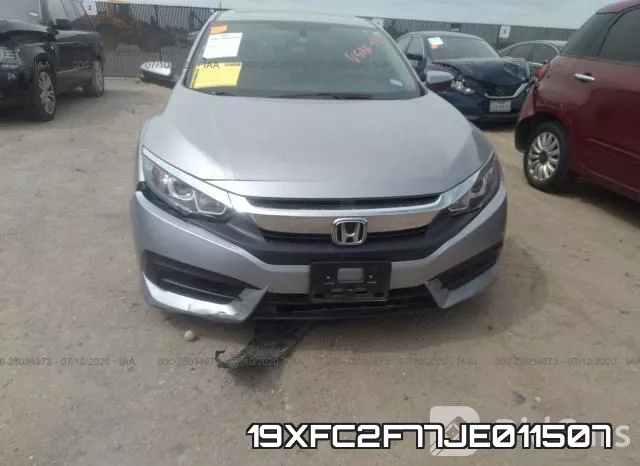 19XFC2F77JE011507 фото 7